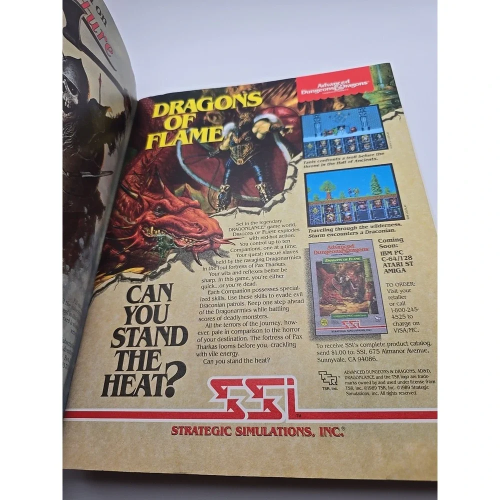 Vtg Dragon Magazine #153 January 1990 TSR Dungeons and‎ Dragons